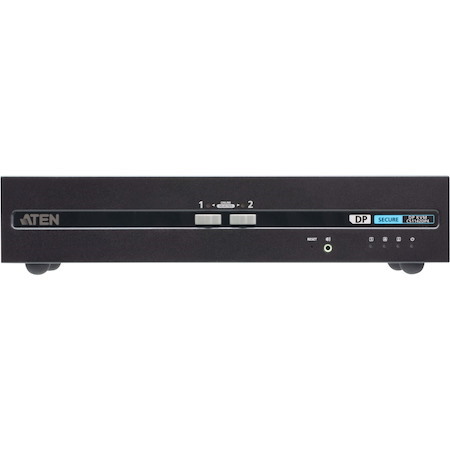ATEN 2-Port USB DisplayPort Dual Display Secure KVM Switch (PSD PP v4.0 Compliant)