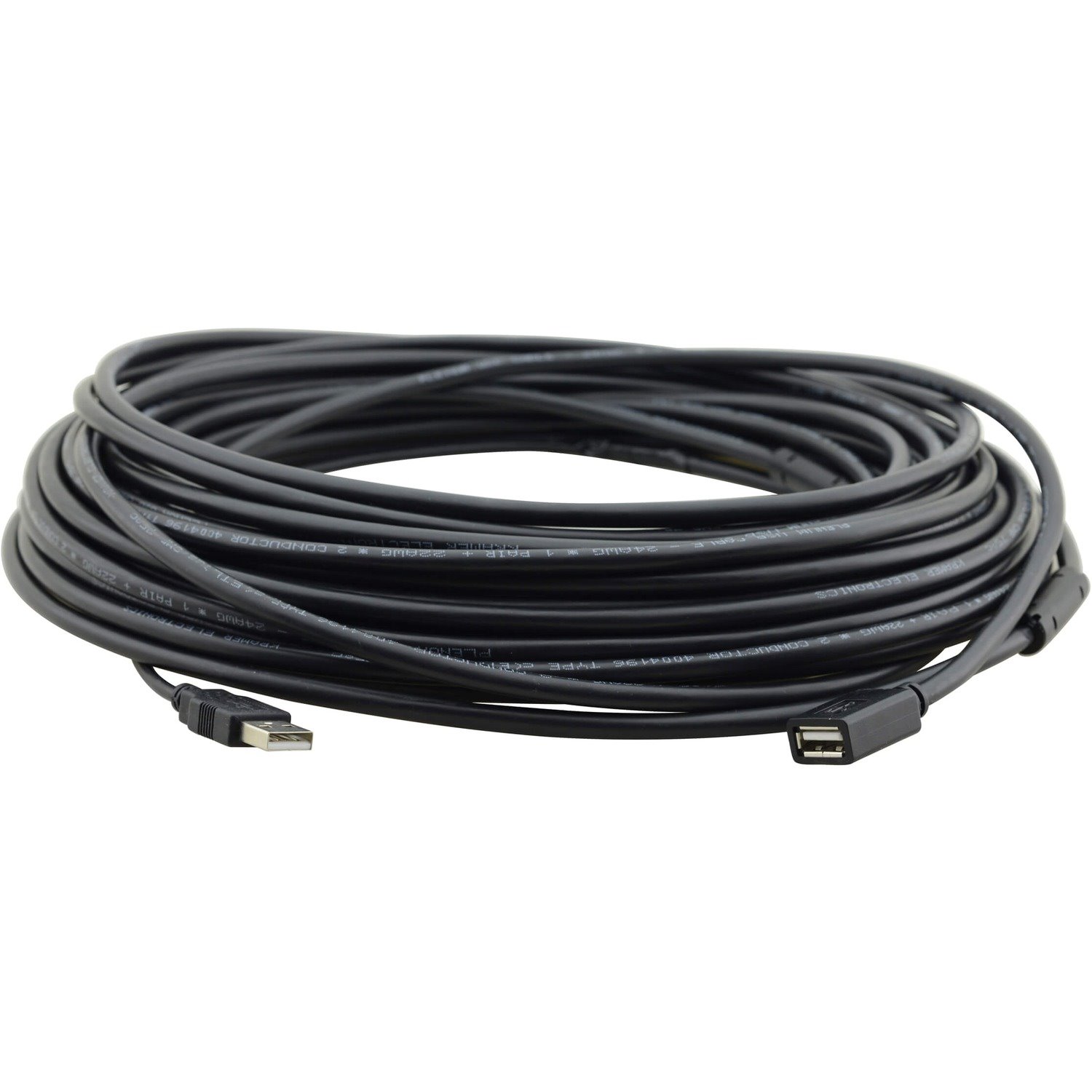 Kramer CA-UAM/UAF-65 19.81 m USB Data Transfer Cable for Keyboard/Mouse, Camera, Printer, Webcam