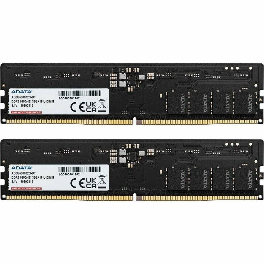 Adata AD5U560032G-DT 64GB (2 x32GB)DDR5 SDRAM Memory Kit