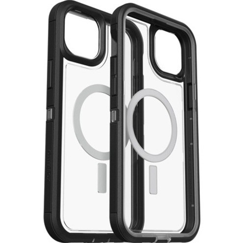 OtterBox Defender Series XT Rugged Carrying Case Apple iPhone 14 Plus Smartphone - Black Crystal