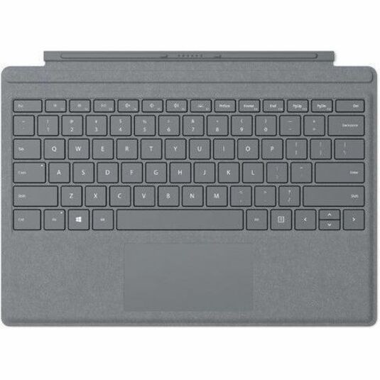 Microsoft Signature Type Cover Keyboard/Cover Case Microsoft Surface Pro 3, Surface Pro 4, Surface Pro (5th Gen) Tablet - Gray