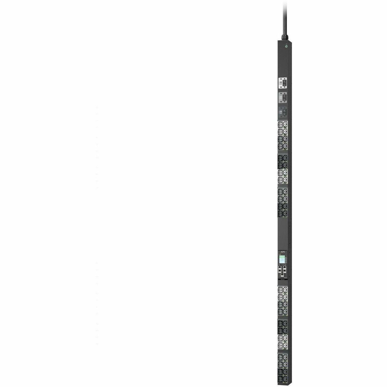 APC NetShelter Rack PDU Advanced Gen 2, Switched Metered Outlet, 3Phase, 8.6kW, 208V 30A, L21-30P, 48 Outlet