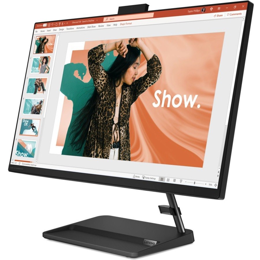 Lenovo IdeaCentre 3 27IAP7 F0GJ00TTUS All-in-One Computer - Intel Core i7 13th Gen i7-13620H - 32 GB - 1 TB SSD - 27" Full HD Touchscreen - Desktop - Black