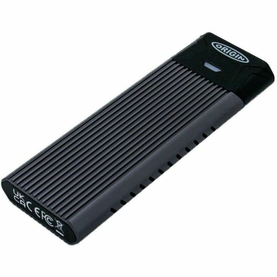Origin Drive Enclosure PCI Express NVMe, SATA, M.2 - USB 3.2 (Gen 1) Type C Host Interface External - Black