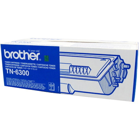 Brother TN-6300 Original Laser Toner Cartridge - Black - 1 Pack