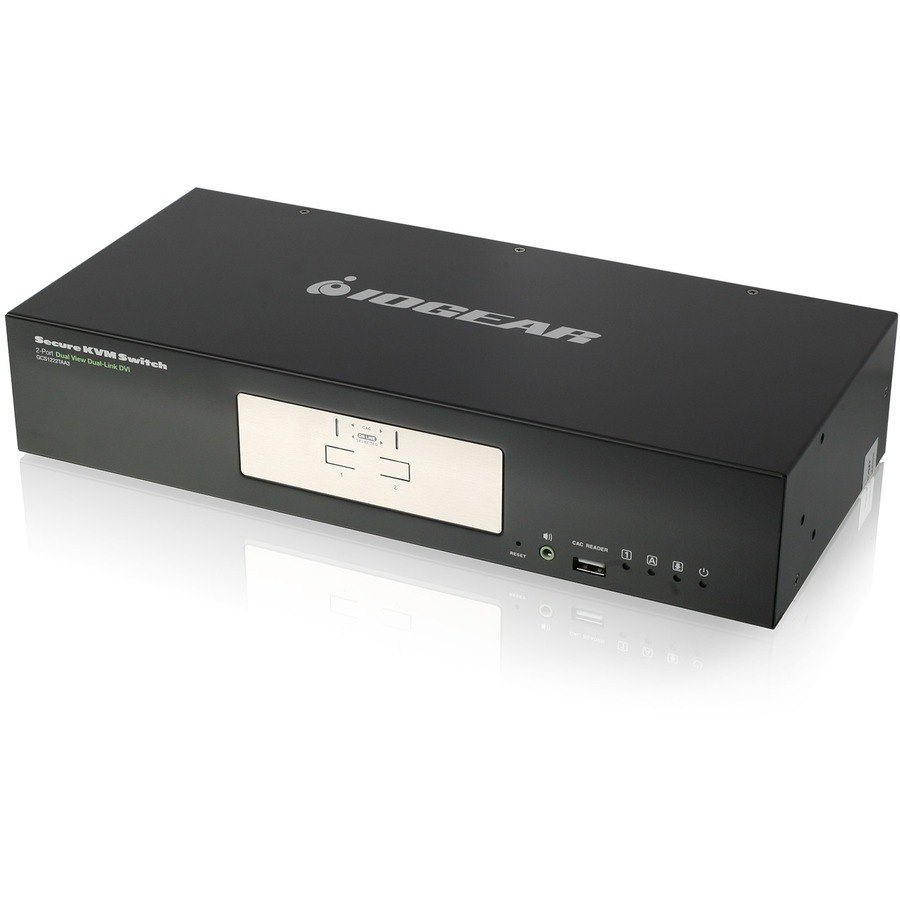 IOGEAR 2-Port Dual View Dual-Link DVI Secure KVM Switch