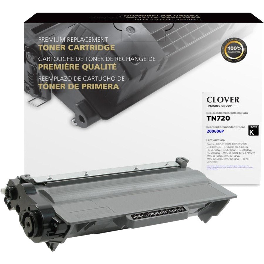 Clover Imaging Remanufactured Toner Cartridge for Brother TN720