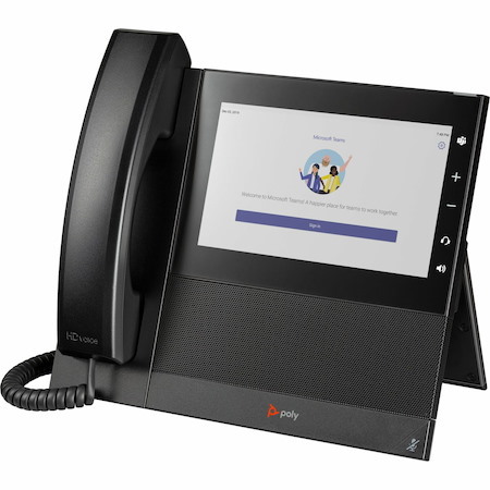 Poly CCX 600 Business Media Phone for Microsoft Teams and PoE-enabled GSA/TAA