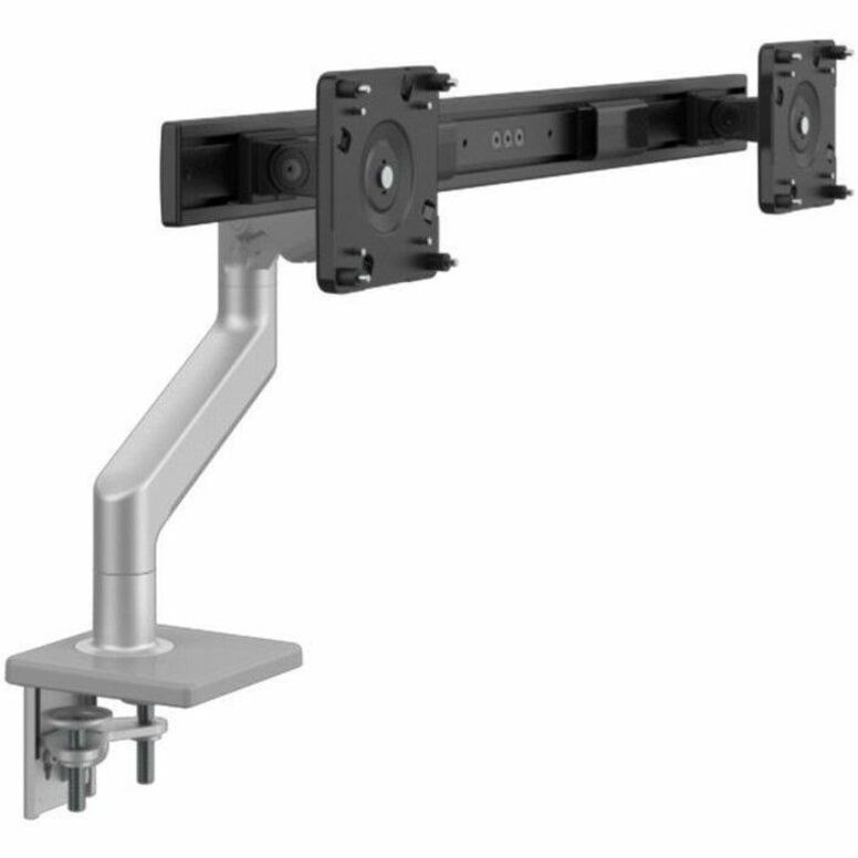 Humanscale M82CBS Desk Mount for Monitor, Docking Station, Charging Station - Silver, Gray, Black