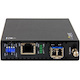 StarTech.com Gigabit Ethernet Copper-to-Fiber Media Converter - SM LC - 20 km - Ethernet Media Converter - GbE Converter