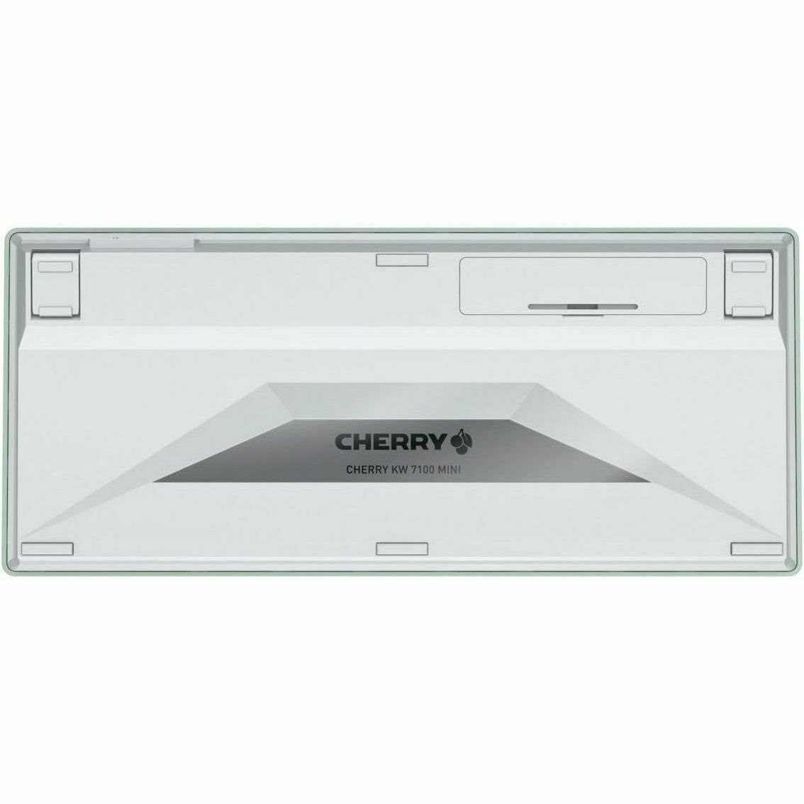 CHERRY KW 7100 Keyboard - Wireless Connectivity - English - QWERTY Layout - Agave Green