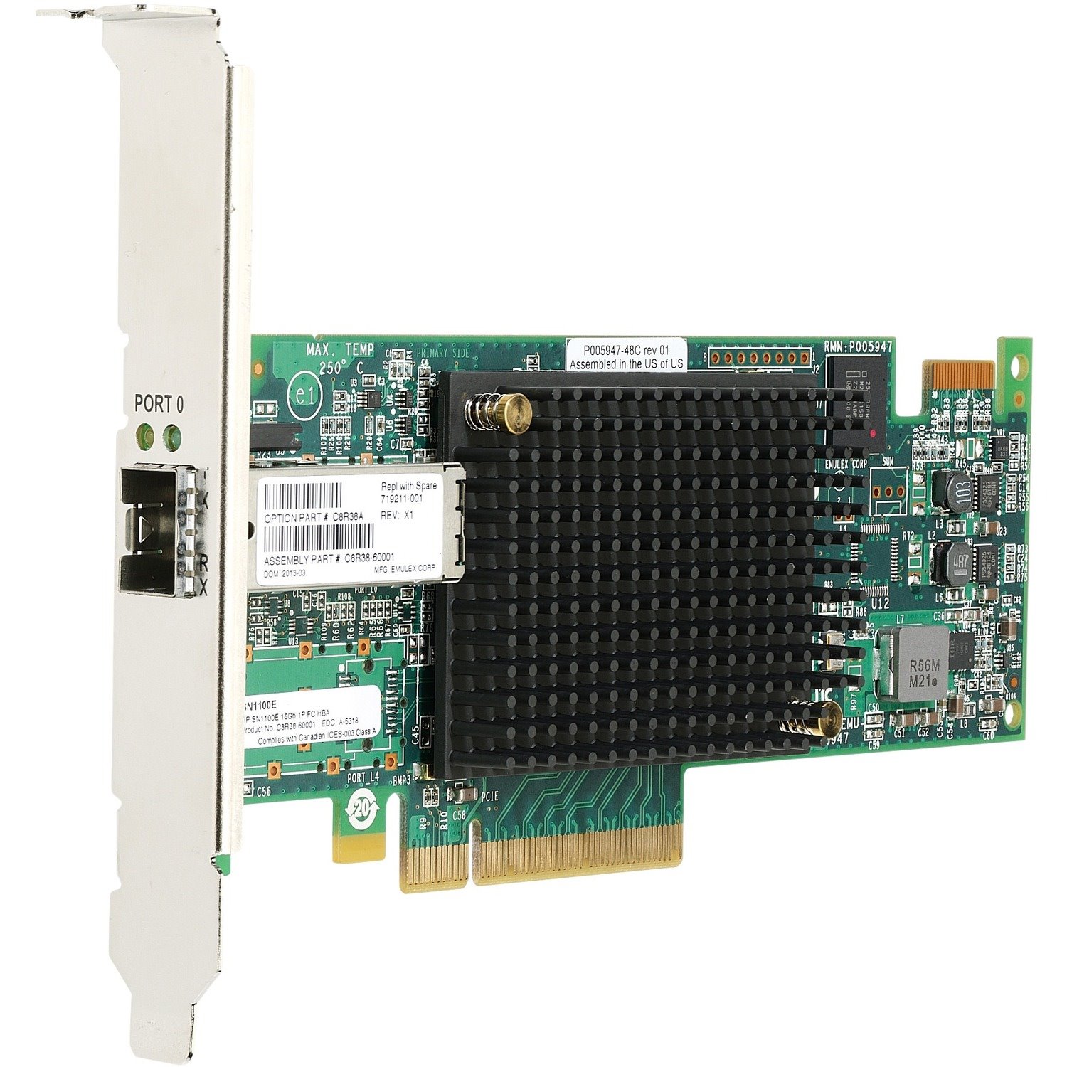 HPE StoreFabric Fibre Channel Host Bus Adapter - Plug-in Card