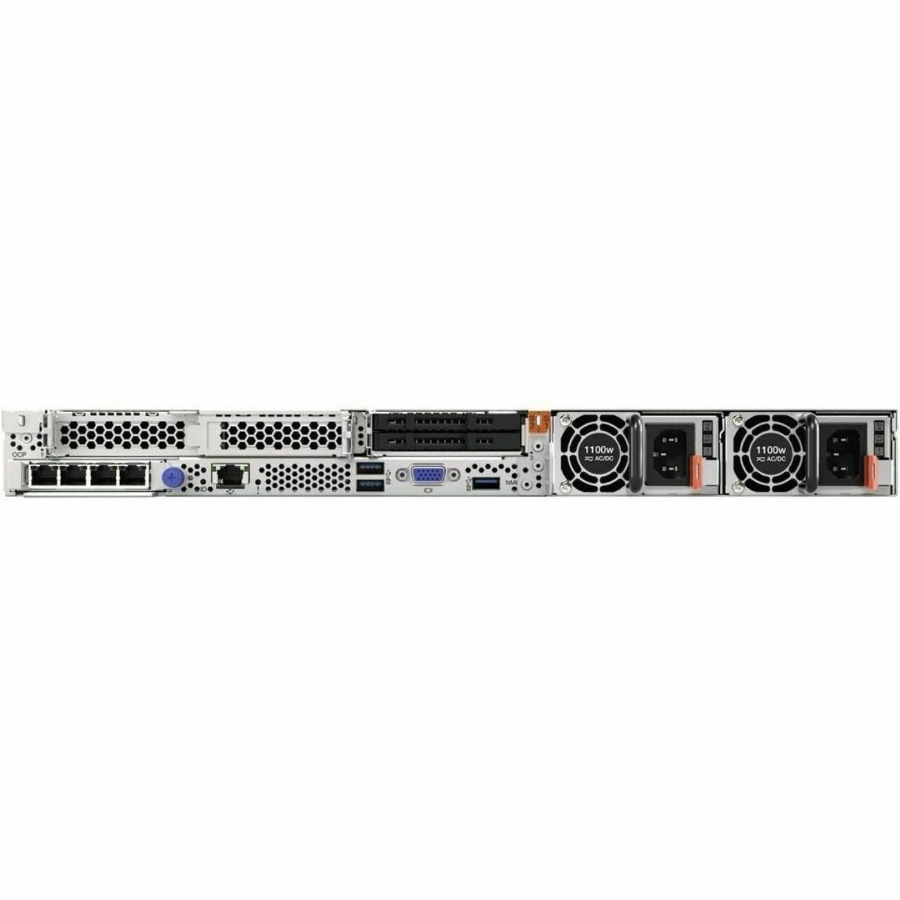 Lenovo ThinkSystem SR630 V2 7Z71A08EEA 1U Rack Server - 1 x Intel Xeon Silver 4314 2.40 GHz - 32 GB RAM - Serial ATA/600, 12Gb/s SAS Controller