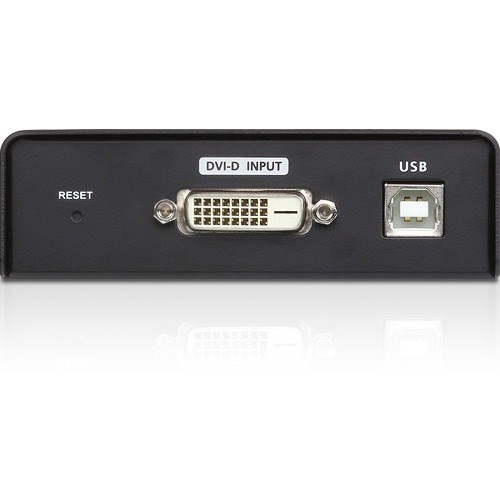 ATEN USB DVI-D Single Display Slim KVM Over IP Transmitter-TAA Compliant