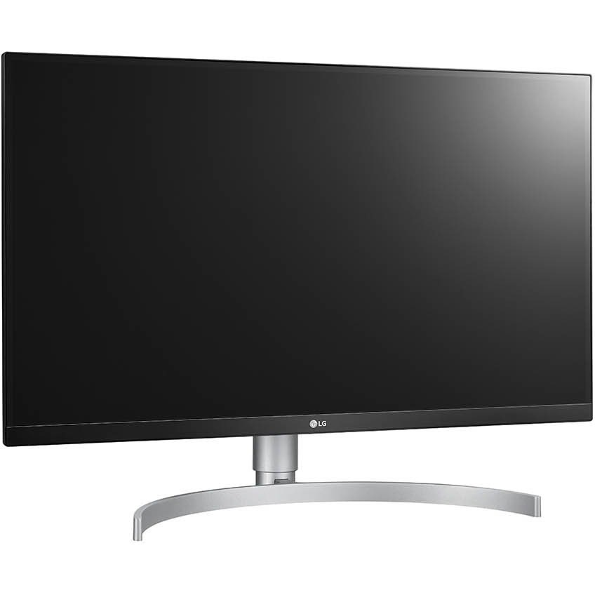 LG 27BL85U-W 27" Class 4K UHD LCD Monitor - 16:9 - Black, Silver