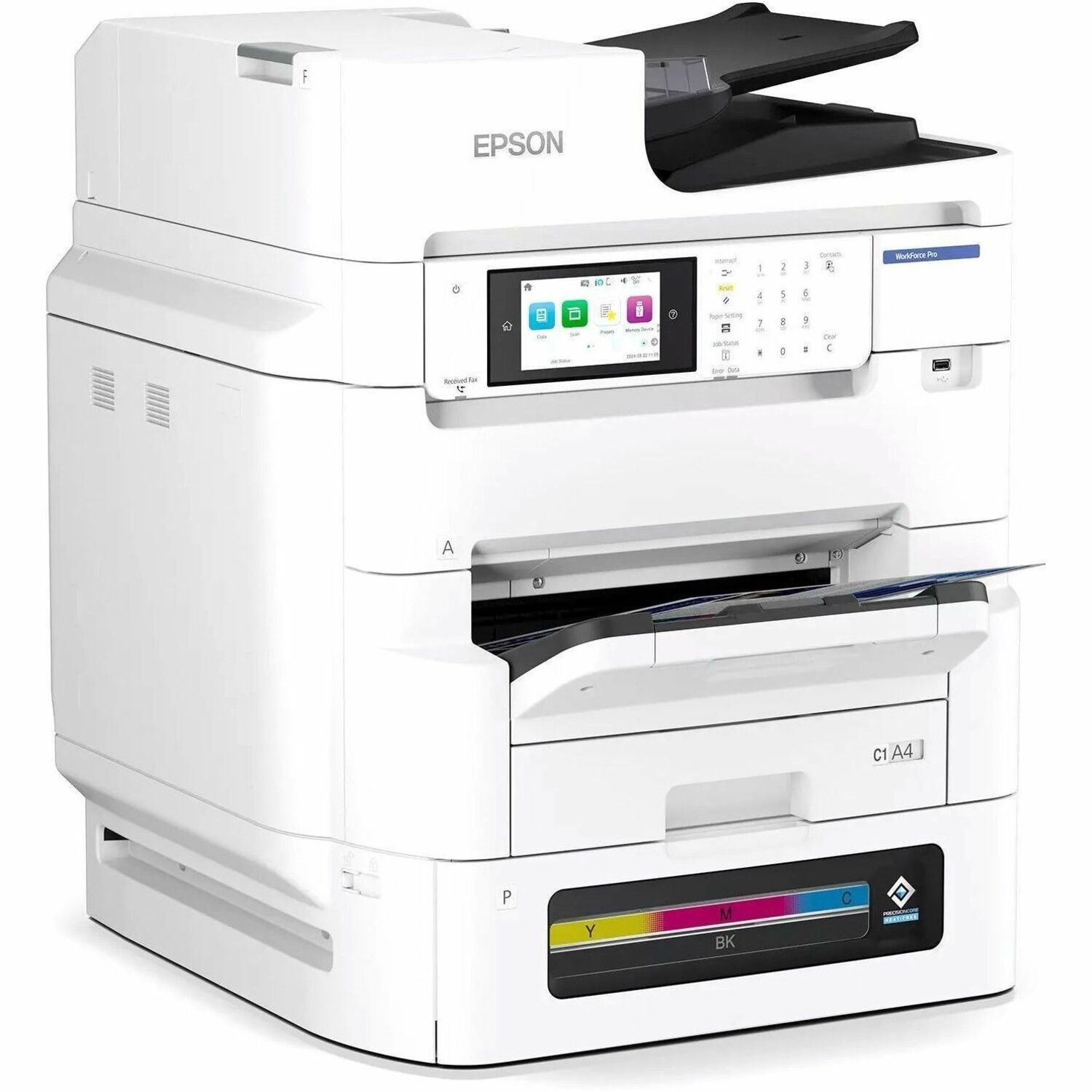 Epson WorkForce Pro EM-C8101RDWF Bedraad en draadloos Inkjet multifunctionele printer - Kleur