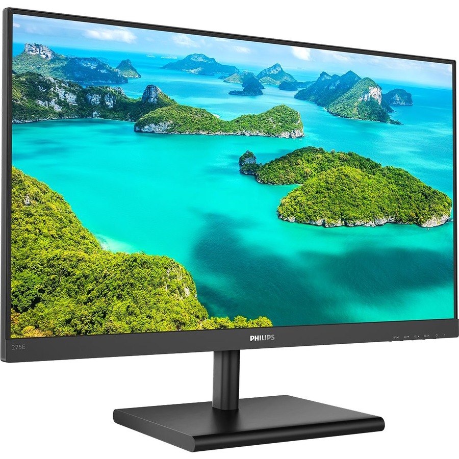 Philips 275E1S 27" Class WQHD Gaming LCD Monitor - 16:9 - Textured Black