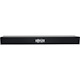 Eaton Tripp Lite Series 3.7kW Single-Phase Local Metered PDU, 208/230V Outlets (8 C13, 2 C19) IEC-309 16A Blue, 8 ft. (2.43 m) Cord, 1U Rack-Mount, TAA