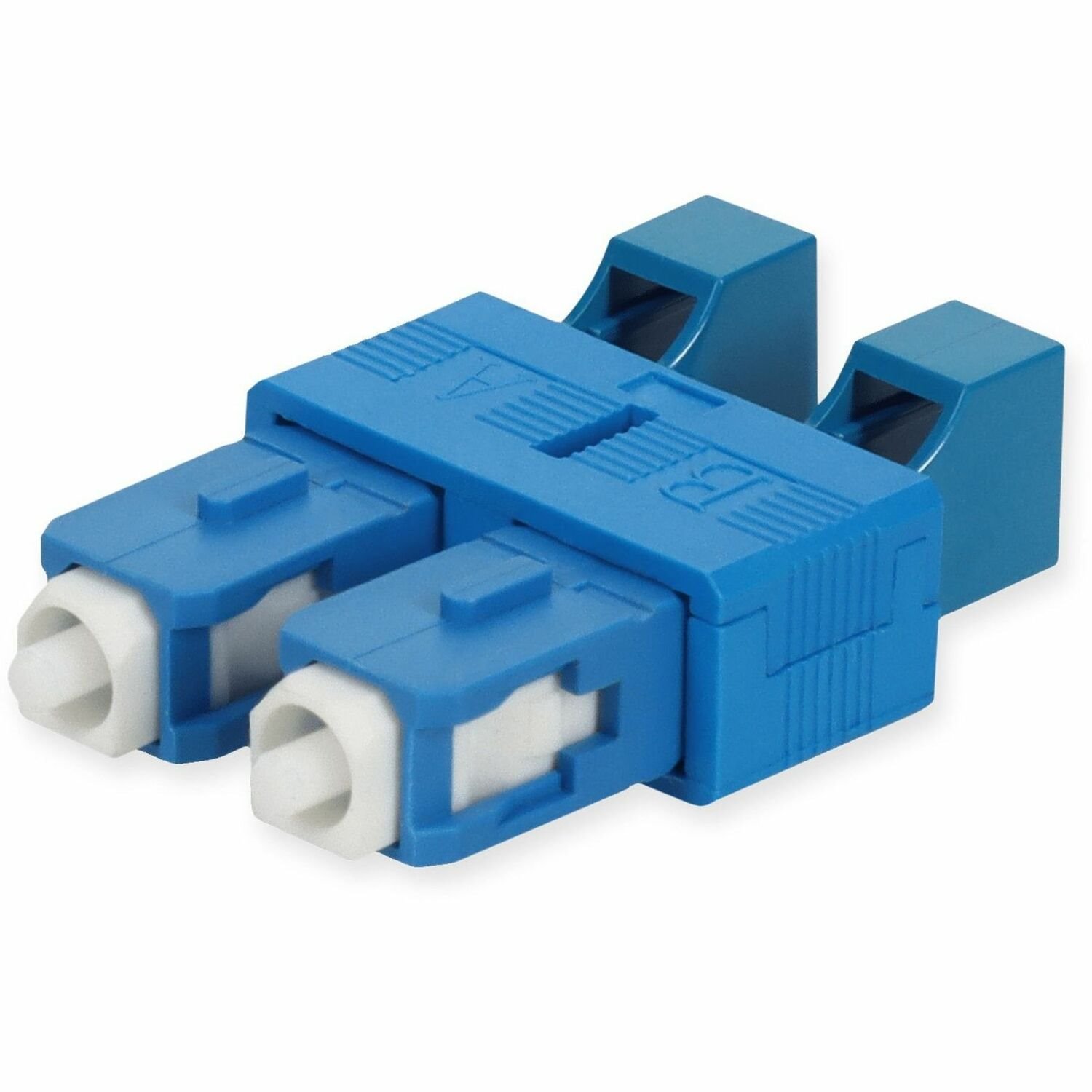 AddOn SC Male to LC Female SMF OS1 Duplex Fiber Optic Adapter