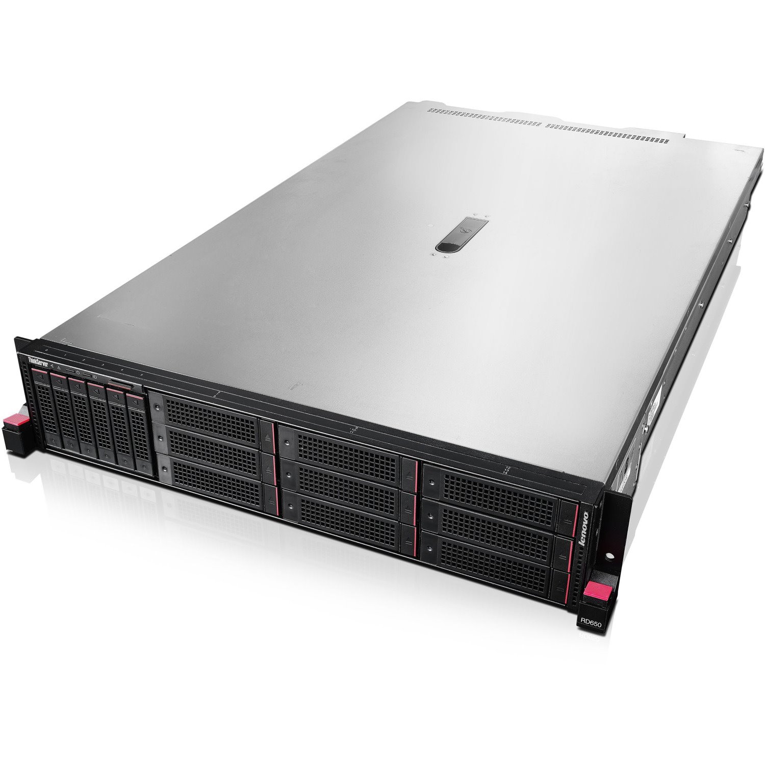 Lenovo ThinkServer RD650 70D4000FUX 2U Rack Server - 1 Xeon E5-2690 v3 2.60 GHz - 8 GB RAM - 12Gb/s SAS Controller