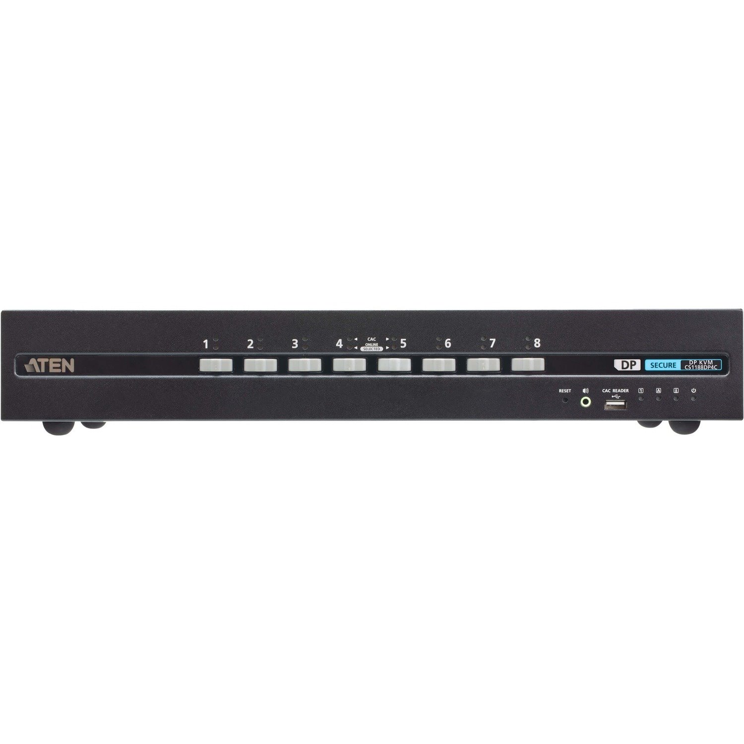 ATEN 8-Port USB DisplayPort Secure KVM Switch with CAC (PSD PP v4.0 Compliant)