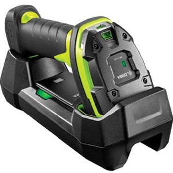 Zebra DS3678-SR Rugged Industrial, Warehouse Handheld Barcode Scanner Kit - Wireless Connectivity - Industrial Green - USB Cable Included