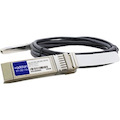 AddOn Aerohive® AH-ACC-SFP-10G-DAC-1M Compatible TAA Compliant 10GBase-CU SFP+ Direct Attach Cable (Passive Twinax, 1m)