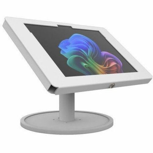 The Joy Factory Elevate II Countertop Kiosk for Surface Pro 11th Edition | Pro 10 | Pro 9 (White