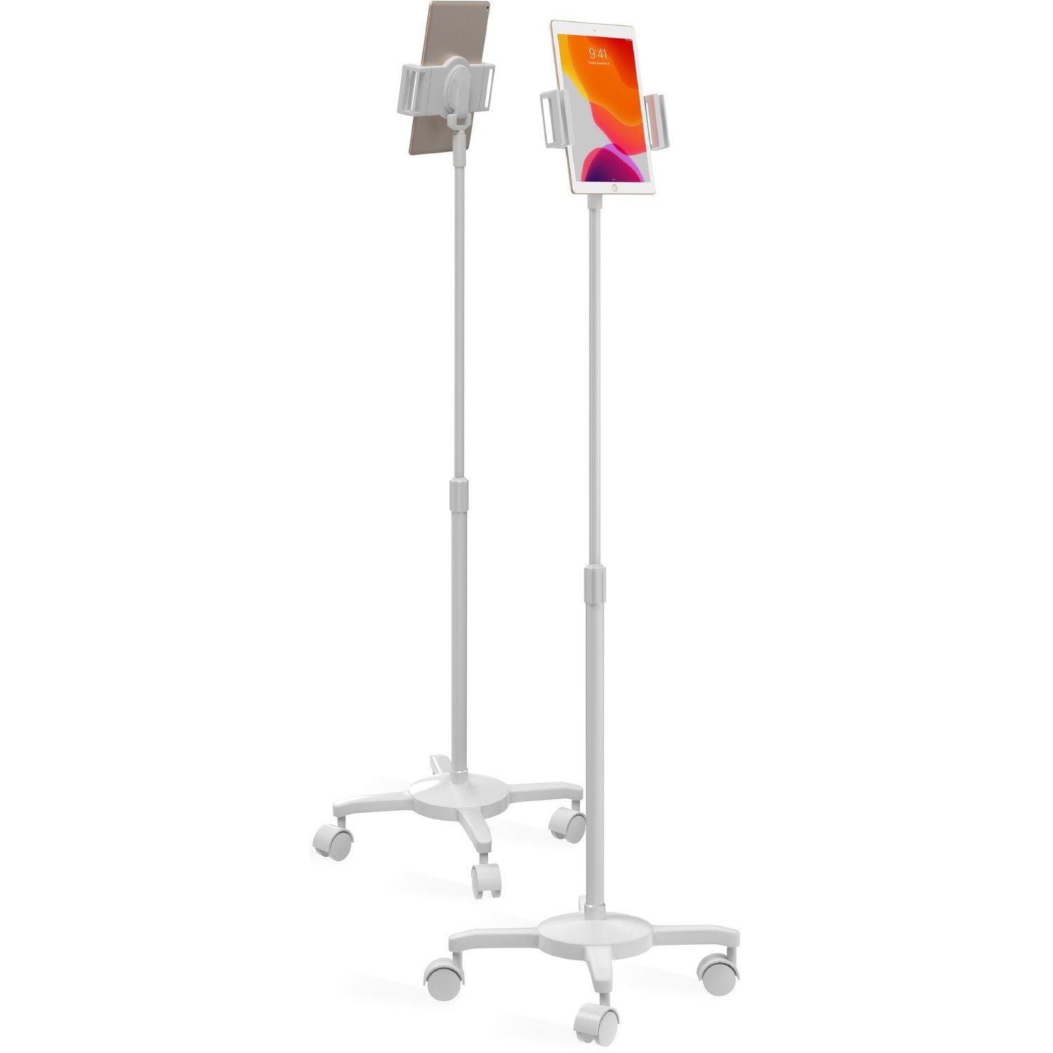 CTA Digital Universal Quick Connect Floor Stand (White)