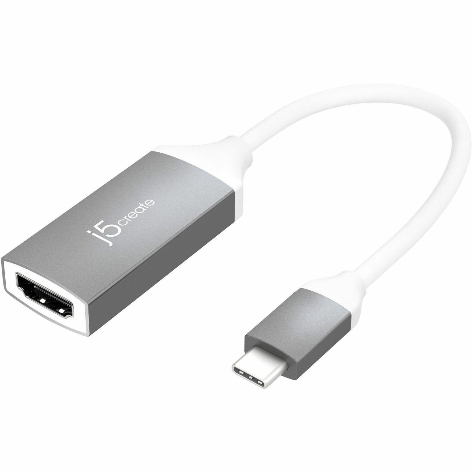 J5create Ac Jca153g Usb-C To 4K Hdmi Adapter Supports 4K Video Resolutions RTL