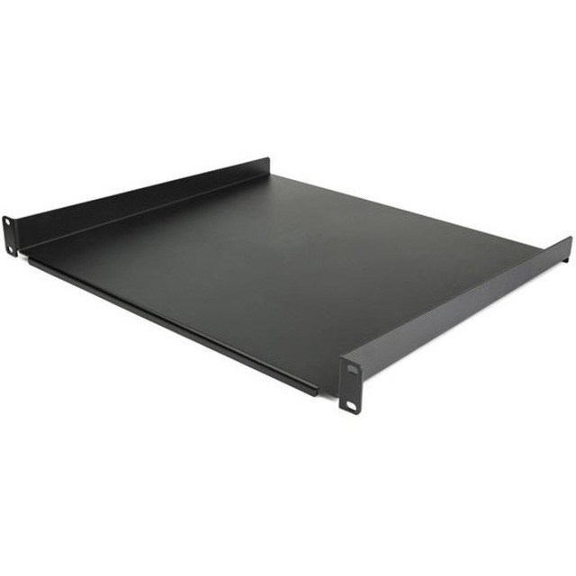 StarTech.com 1U Server Rack Cabinet Shelf - Fixed 16" Deep Cantilever Rackmount Tray for 19" Data/AV/Network Enclosure w/cage nuts, screws