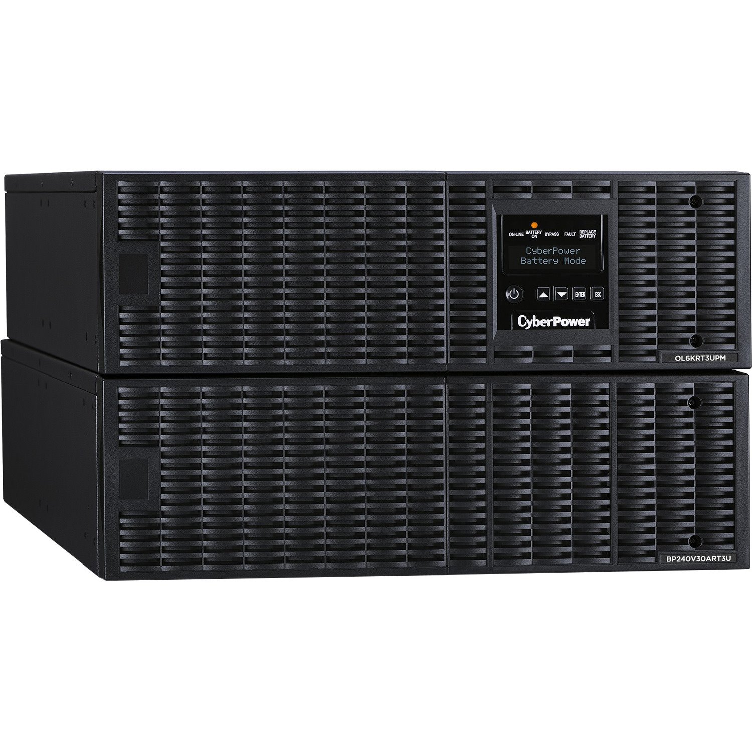 CyberPower Smart App Online OL6000RT3U 6000VA 200-240V Pure Sine Wave LCD Rack/Tower UPS