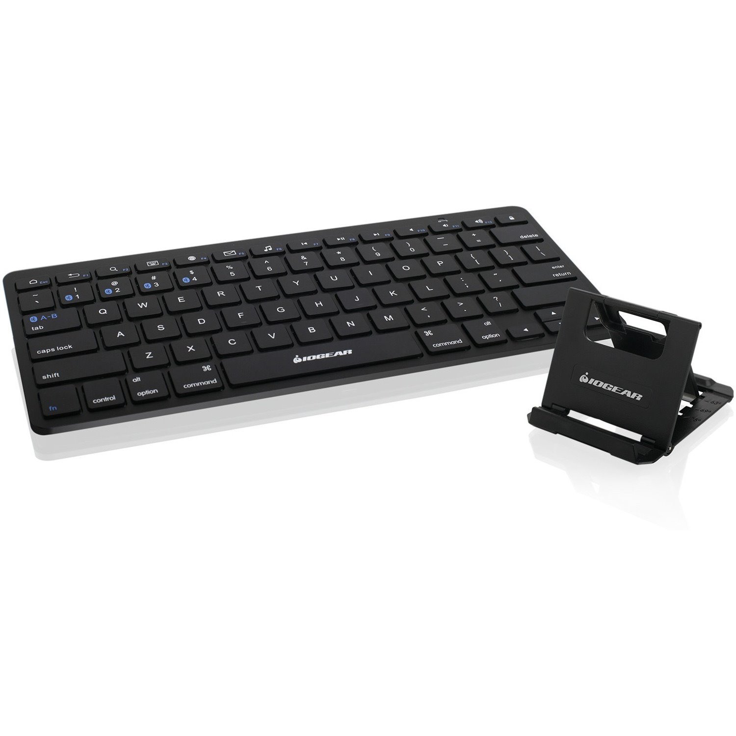 IOGEAR Slim Multi-Link Bluetooth Keyboard with Stand
