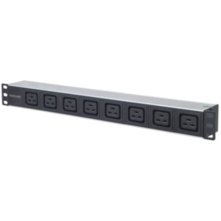 Intellinet 19\" 1U Rackmount 8-Output C19