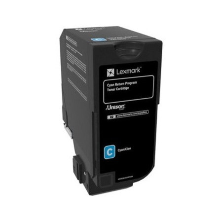 Lexmark Original Standard Yield Laser Toner Cartridge - Cyan Pack