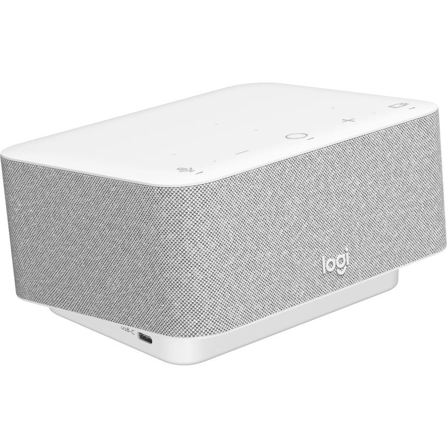 Logitech Logi Dock USB Type C Docking Station for Monitor, Notebook - 100 W - White