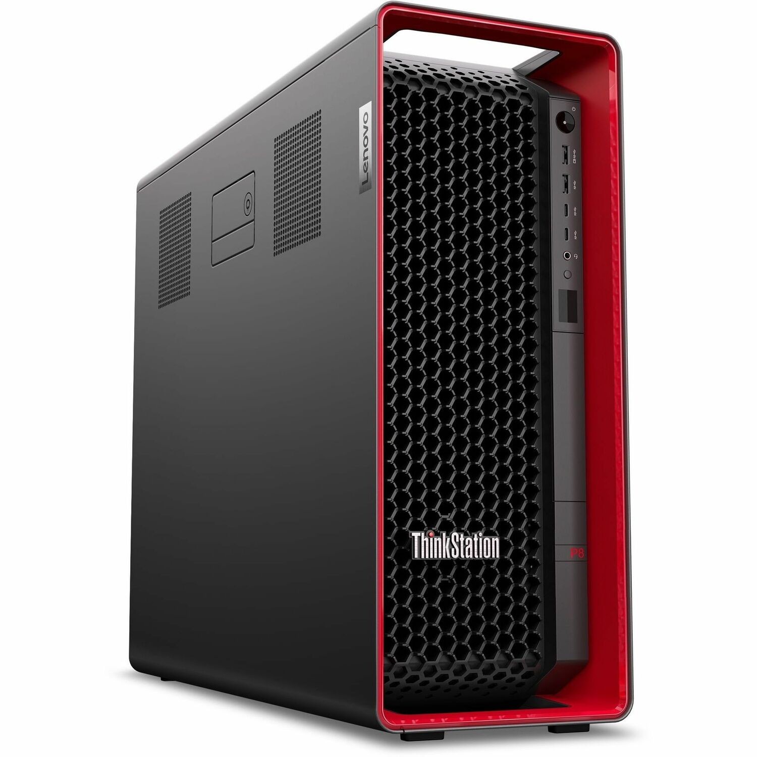 Lenovo ThinkStation P8 30HJS1S800 Workstation - 1 Ryzen Threadripper PRO 7975WX - 128 GB - 1 TB SSD - Tower - Black