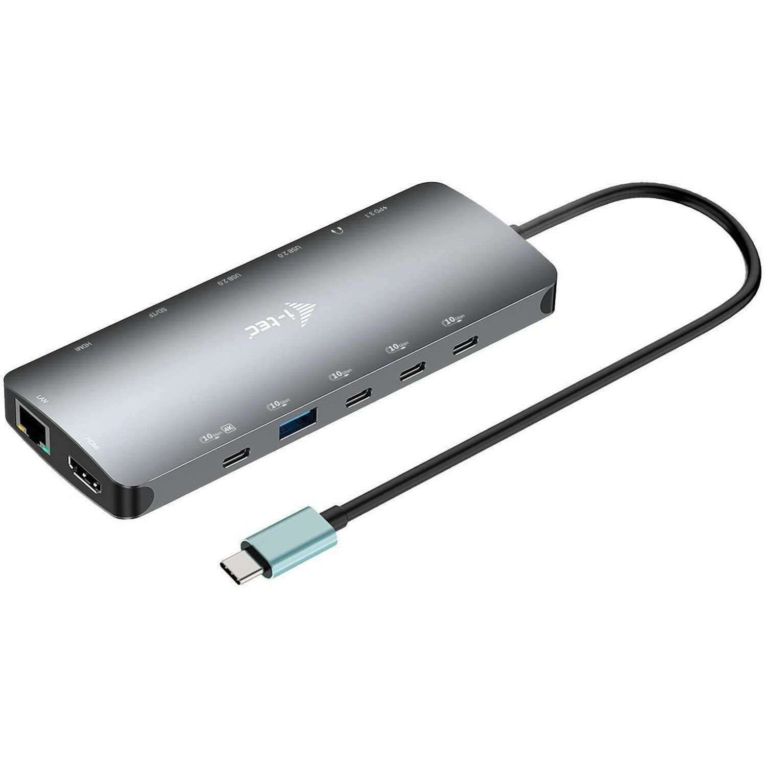I-Tec Usb-C Nano 3X LCD Dock 2X Hdmi 1X Usb-C Video PD 140W