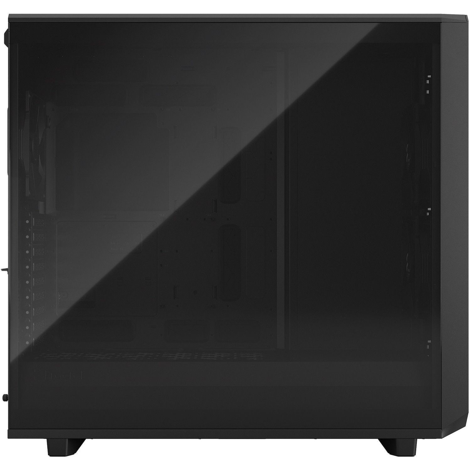 Fractal Design Meshify 2 XL Computer Case - SSI EEB, SSI CEB, EE-ATX, Mini ITX, Micro ATX, ATX Motherboard Supported - Tower - Steel, Tempered Glass - Black