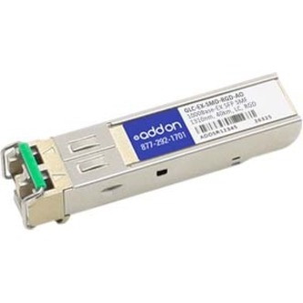 AddOn Cisco GLC-EX-SMD-RGD Compatible TAA Compliant 1000Base-EX SFP Transceiver (SMF, 1310nm, 40km, LC, DOM, Rugged)