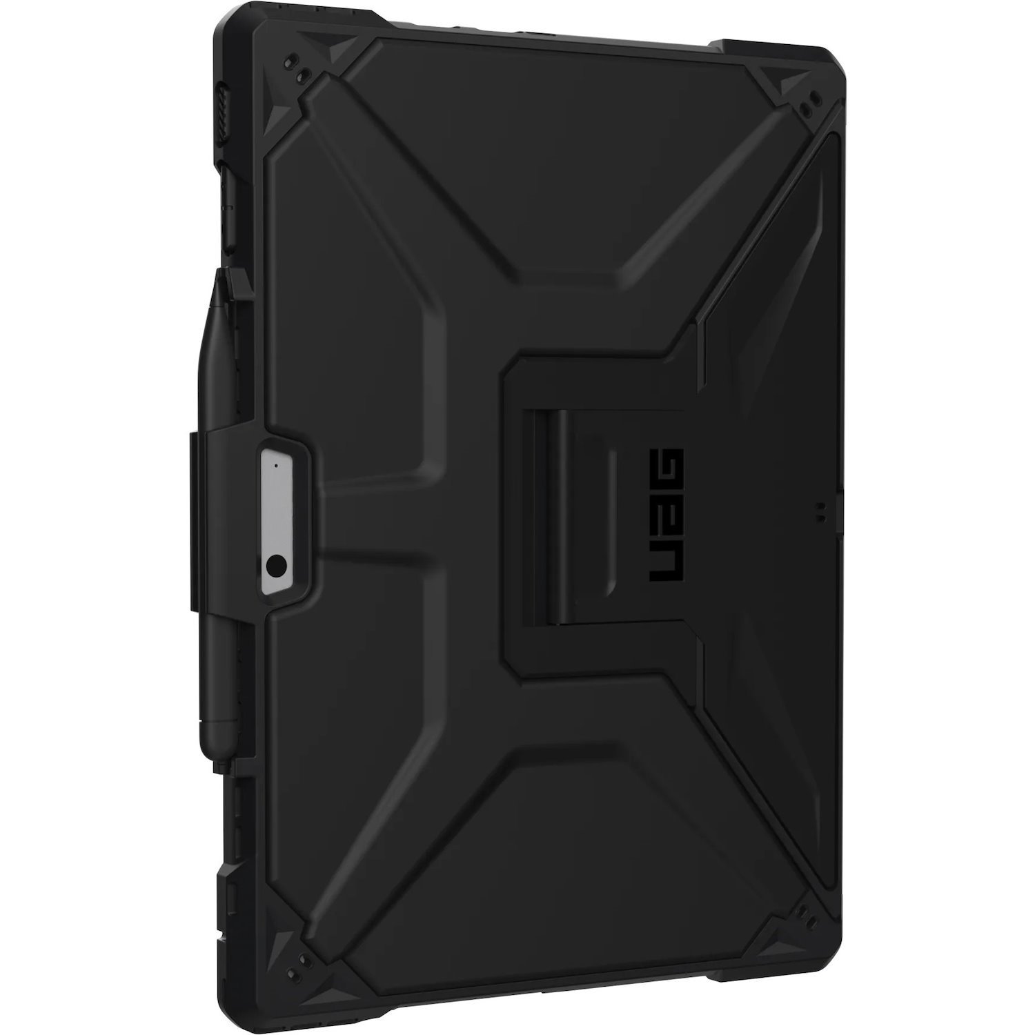 Urban Armor Gear Metropolis SE Rugged Carrying Case Microsoft Surface Pro 10, Surface Pro 11, Surface Pro 9 Tablet, Stylus - Black