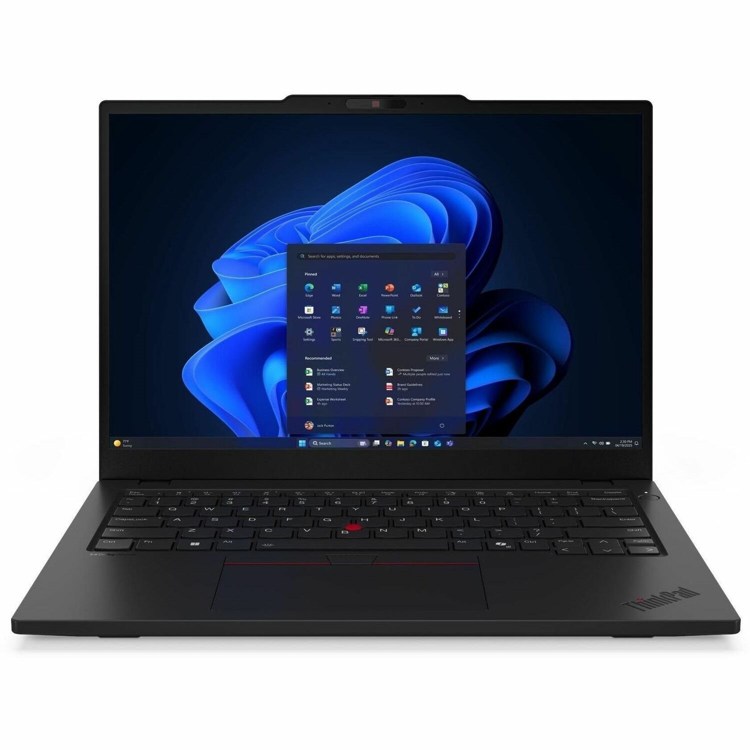 Lenovo ThinkPad L13 Gen 6 21R50006GE 33,8 cm (13,3 Zoll) Notebook - WUXGA - Intel Core Ultra 5 2nd Gen 225U - 16 GB - 512 GB SSD - Smartcard-Lesegerät - Schwarz