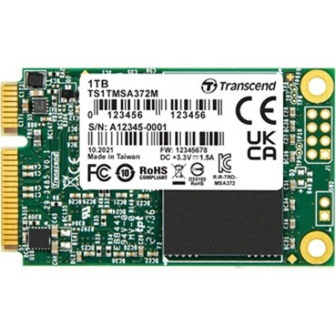 Transcend MSA372M 1 TB Solid State Drive - mSATA (MO-300A) Internal - SATA (SATA/600)