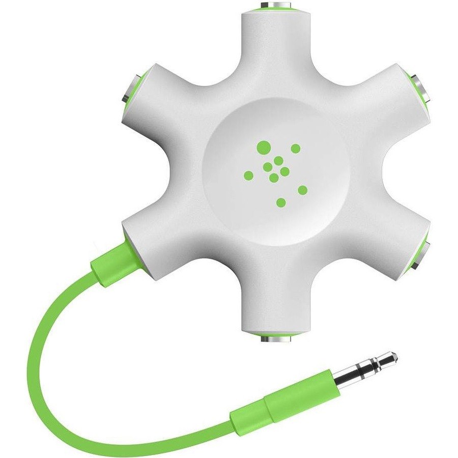 Belkin RockStar 5-Jack 3.5 mm Audio Headphone Splitter