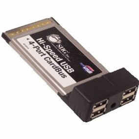 SIIG Hi-Speed USB 4-Port CardBus