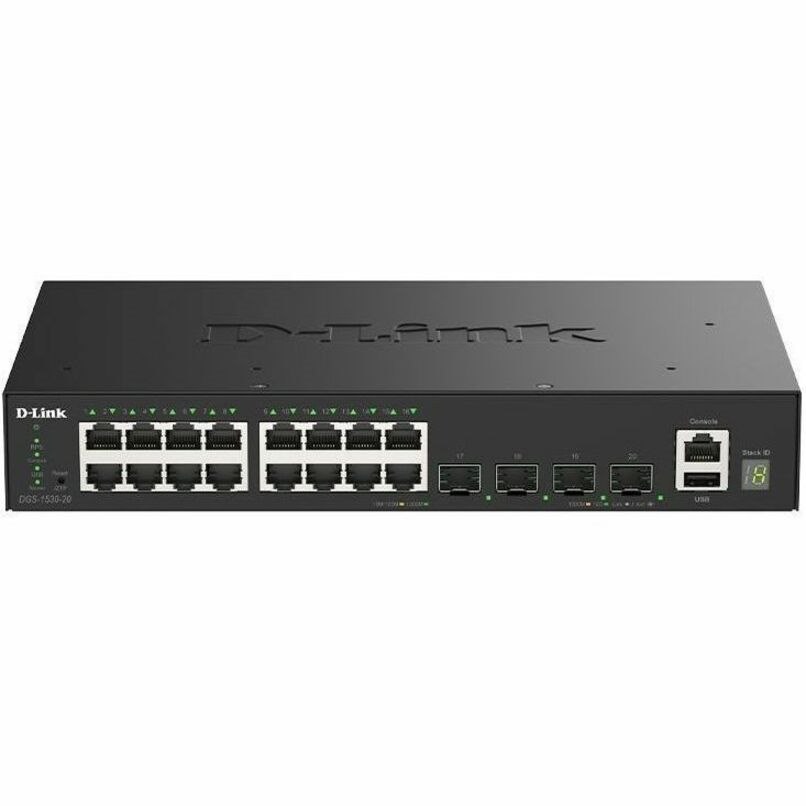 D-Link DGS-1530-20 Ethernet Switch