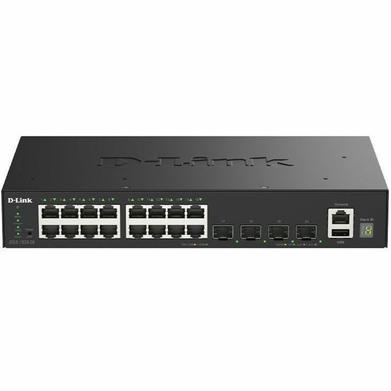 D-Link DGS-1530-20 Ethernet Switch