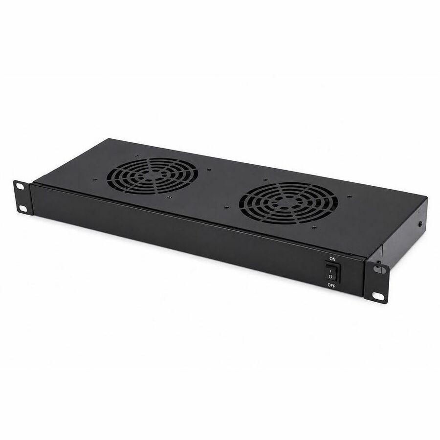 4XEM 1U Dual Fan Rack Mount Cooling Shelf