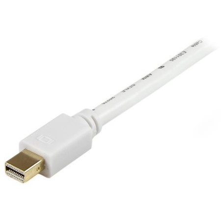 StarTech.com 15 ft Mini DisplayPort™ to VGA Adapter Converter Cable - mDP to VGA 1920x1200 - White