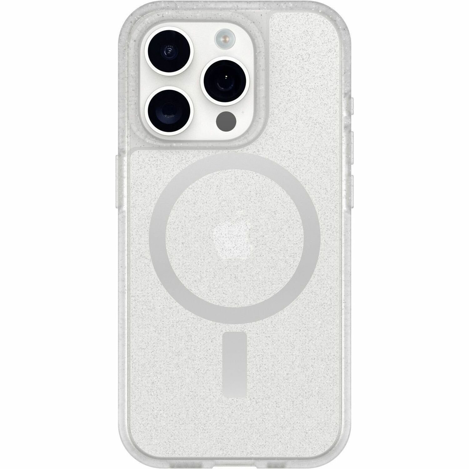 OtterBox React Case for Apple iPhone 16 Pro Smartphone - Stardust (Clear Glitter)